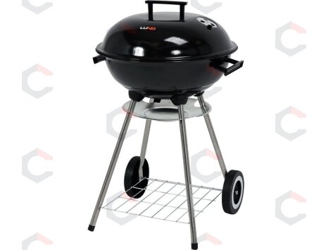 Lauko kepsninė / grilis su dangčiu | Apvalios grotelės 41 cm + dėklas (99583) 1 Lauko kepsninė / grilis su dangčiu | Apvalios grotelės 41 cm + dėklas (99583) 1