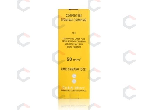 Laidų presavimo replės | 6–50 mm² | plieninės | ergonomiškos rankenos (CT01) 8 Laidų presavimo replės | 6–50 mm² | plieninės | ergonomiškos rankenos (CT01) 8