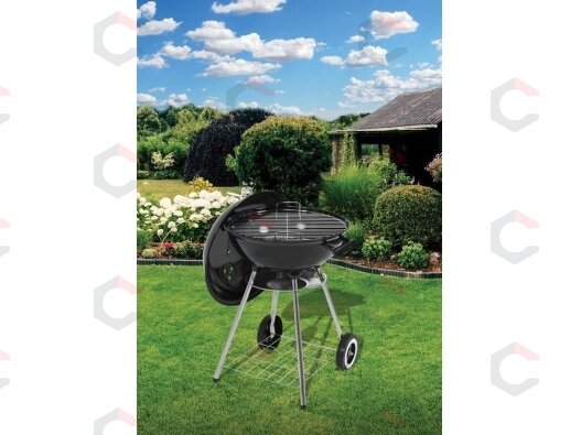 Lauko kepsninė / grilis su dangčiu | Apvalios grotelės 41 cm + dėklas (99583) 4 Lauko kepsninė / grilis su dangčiu | Apvalios grotelės 41 cm + dėklas (99583) 4