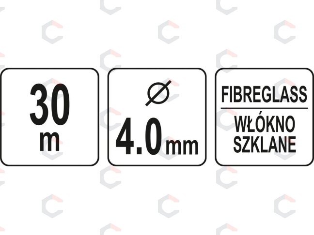 Laido / kabelio gidas | 30 m (YT-25015) 2 Laido / kabelio gidas | 30 m (YT-25015) 2
