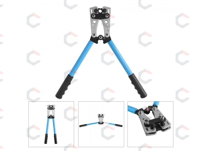 Laidų presavimo replės | 6–50 mm² | plieninės | ergonomiškos rankenos (CT01) 7 Laidų presavimo replės | 6–50 mm² | plieninės | ergonomiškos rankenos (CT01) 7