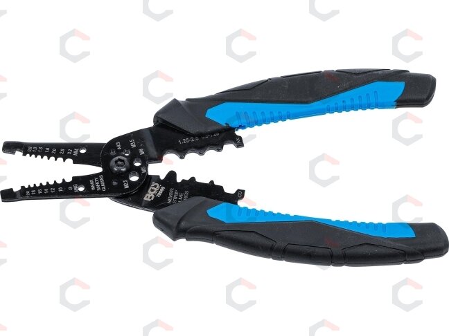 Laidų valymo ir presavimo replės | 210 mm (72095) 2