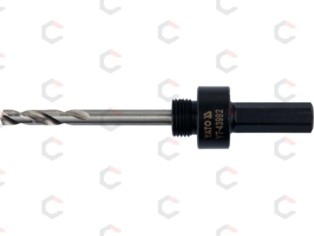 Laikiklis gręžimo karūnai TCT | 1/2"-20UNF | 10 mm Hex (YT-43992) 1
