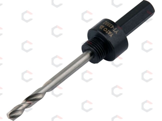 Laikiklis gręžimo karūnai TCT | 1/2"-20UNF | 10 mm Hex (YT-43992)