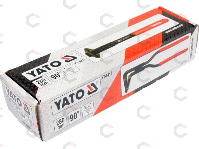 Lakštinio metalo lankstymo žnyplės | išlenktos 90° | 280 mm (YT-5417) 4 Lakštinio metalo lankstymo žnyplės | išlenktos 90° | 280 mm (YT-5417) 4