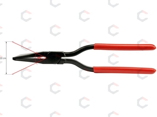 Lakštinio metalo lankstymo žnyplės | tiesios | 280 mm (YT-5415) 4 Lakštinio metalo lankstymo žnyplės | tiesios | 280 mm (YT-5415) 4