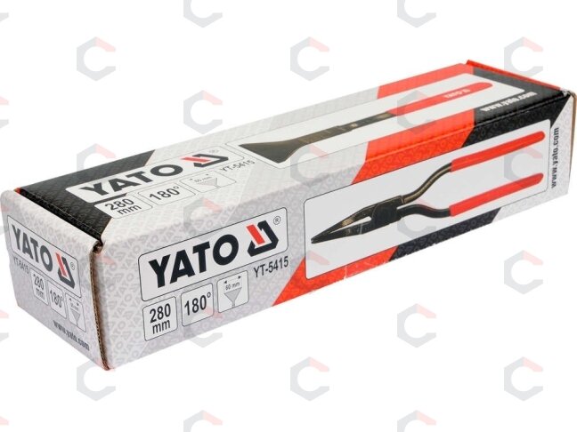 Lakštinio metalo lankstymo žnyplės | tiesios | 280 mm (YT-5415) 5 Lakštinio metalo lankstymo žnyplės | tiesios | 280 mm (YT-5415) 5