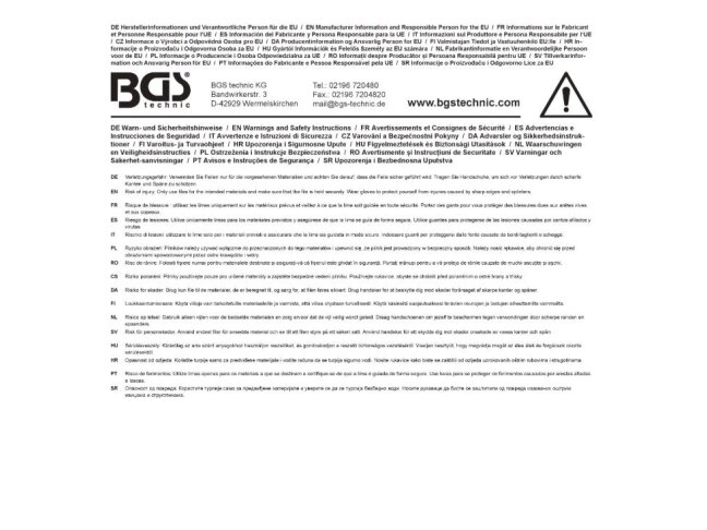 Lanksčių deimantinių dildžių rinkinys BGS | 0,6 mm | 3 vnt. (74737) 4 Lanksčių deimantinių dildžių rinkinys BGS | 0,6 mm | 3 vnt. (74737) 4