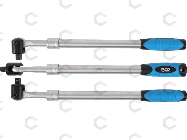 Lanksti rankena, ištraukiama | išorinis kvadratas 12,5 mm (1/2") | 450 - 600 mm (258) 3 Lanksti rankena, ištraukiama | išorinis kvadratas 12,5 mm (1/2") | 450 - 600 mm (258) 3