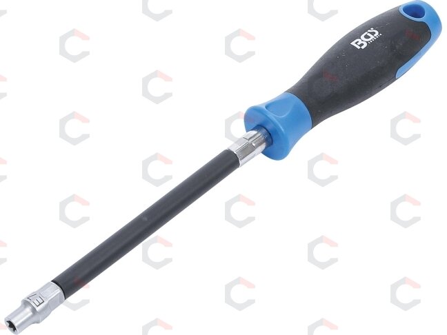 Lanksti rankena su galvute | E tipas E 7 | Spyruoklės ilgis 150 mm (70023B) Lanksti rankena su galvute | E tipas E 7 | Spyruoklės ilgis 150 mm (70023B)