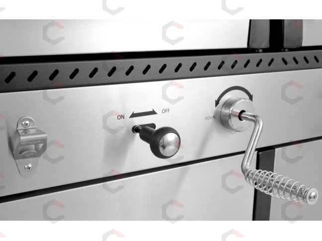 Lauko kepsninė / grilis | 2 viename | anglis / dujos | Nerūdijantis plienas | 8.2 kW (YG-20030) 1