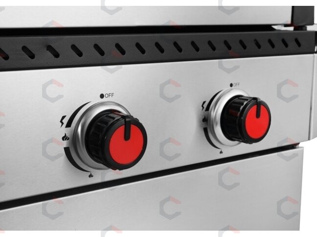 Lauko kepsninė / grilis | 2 viename | anglis / dujos | Nerūdijantis plienas | 8.2 kW (YG-20030) 7