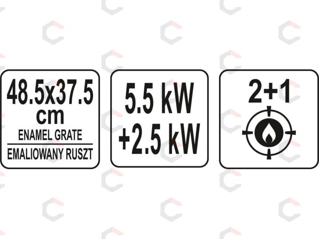 Lauko kepsninė / grilis | 2+1 | dujos | 8 kW (99645) 13 Lauko kepsninė / grilis | 2+1 | dujos | 8 kW (99645) 13