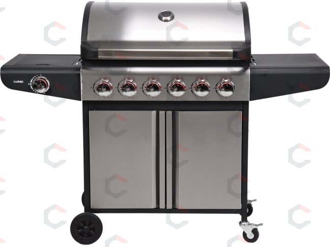 Lauko kepsninė / grilis | dujos | 6 + 1 | nerūdijantis plienas | 18,2 kW (99653) 3