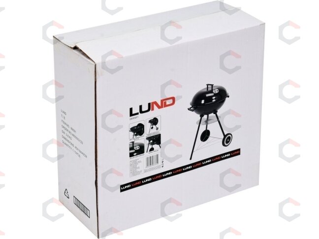 Lauko kepsninė / grilis su dangčiu | Apvalios grotelės 41 cm (99591) 4