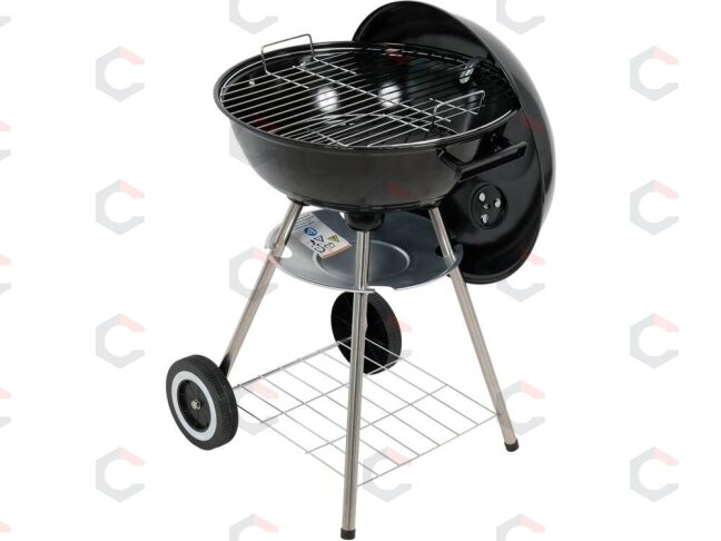 Lauko kepsninė / grilis su dangčiu | Apvalios grotelės 41 cm (99906)