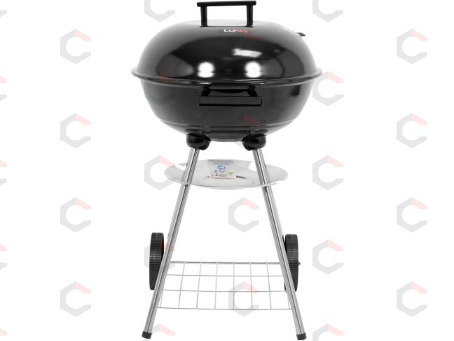 Lauko kepsninė / grilis su dangčiu | Apvalios grotelės 41 cm (99906) 2