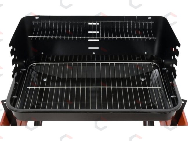 Lauko kepsninė / grilis | su lentynomis | 53X33 cm (99911) 4