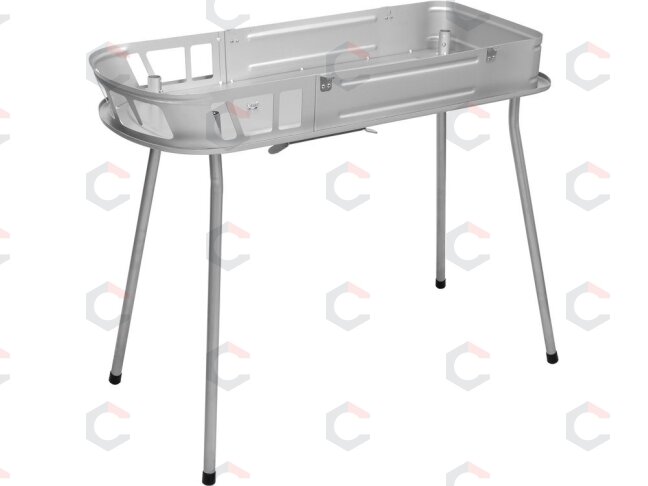 Lauko kepsninė / grilis sulanksomas | pelenų dėklas / anglies plokštė / darbo staliukas / 70 x 29,5 cm (99595) 6 Lauko kepsninė / grilis sulanksomas | pelenų dėklas / anglies plokštė / darbo staliukas / 70 x 29,5 cm (99595) 6