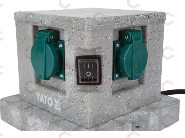 Lauko kištukinių lizdų blokas su smeige | IP44 | 4 x 230 V (YT-81272) 3 Lauko kištukinių lizdų blokas su smeige | IP44 | 4 x 230 V (YT-81272) 3