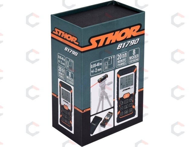 Lazerinis atstumo matuoklis | 0.05-40 m (81790) 3 Lazerinis atstumo matuoklis | 0.05-40 m (81790) 3