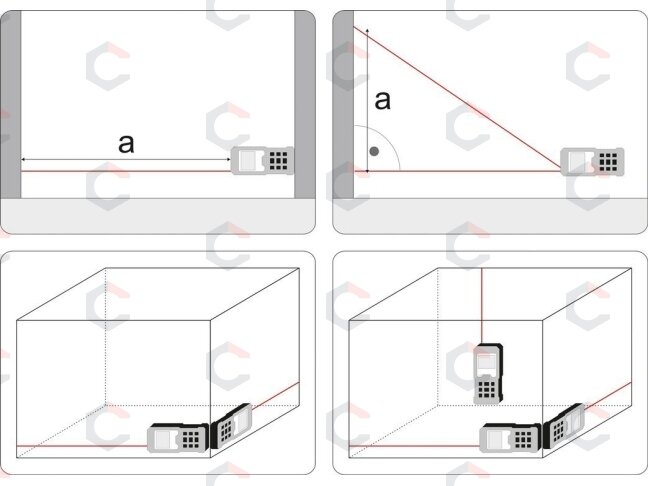 Lazerinis atstumo matuoklis | 0,2-100 m (81795) 4