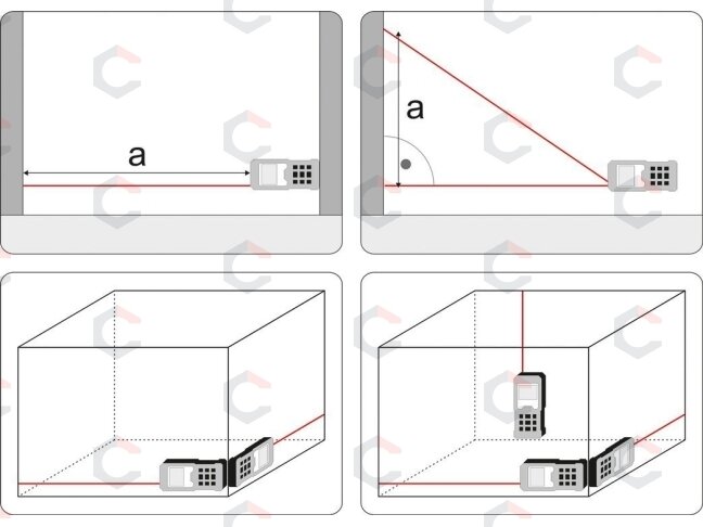 Lazerinis atstumo matuoklis | 0,2-50 m (81791) 4