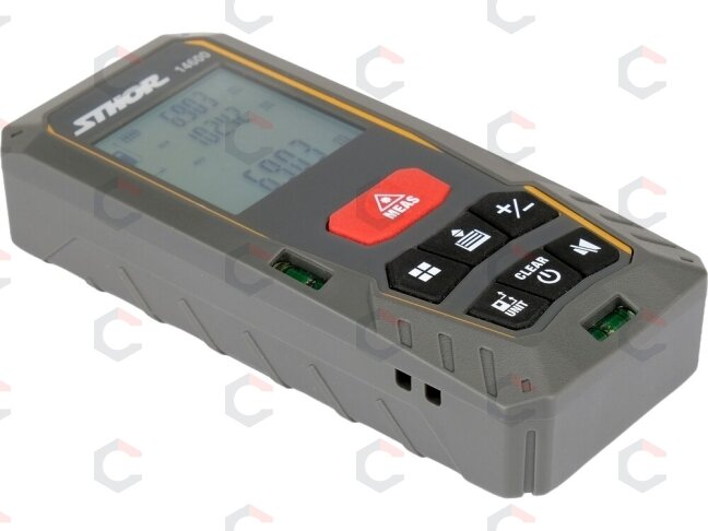 Lazerinis atstumo matuoklis | LCD ekranas | 0,05 - 40 m (14600) 1