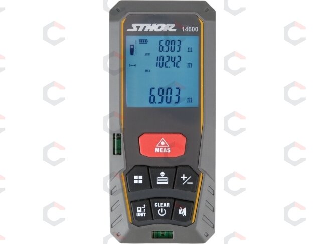 Lazerinis atstumo matuoklis | LCD ekranas | 0,05 - 40 m (14600) Lazerinis atstumo matuoklis | LCD ekranas | 0,05 - 40 m (14600)