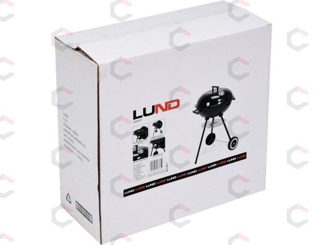 Lauko kepsninė / grilis su dangčiu | Apvalios grotelės 41 cm (99591) 4
