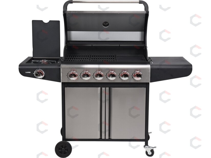 Lauko kepsninė / grilis | dujos | 6 + 1 | nerūdijantis plienas | 18,2 kW (99653) 4