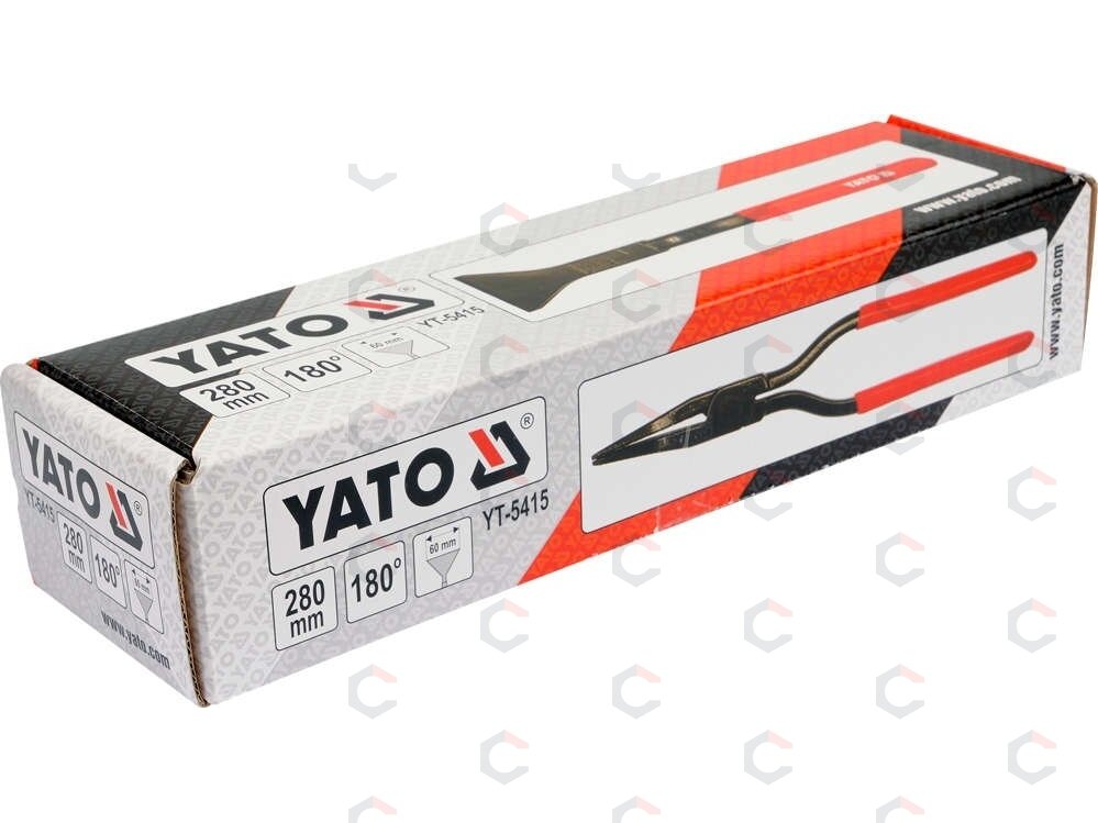 Lakštinio metalo lankstymo žnyplės | tiesios | 280 mm (YT-5415) 5 Lakštinio metalo lankstymo žnyplės | tiesios | 280 mm (YT-5415) 5