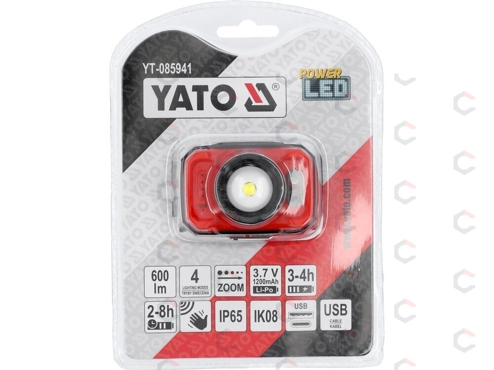 Lempa dedama ant galvos | 600LM AKU / judesio daviklis | LED (YT-085941) 10 Lempa dedama ant galvos | 600LM AKU / judesio daviklis | LED (YT-085941) 10