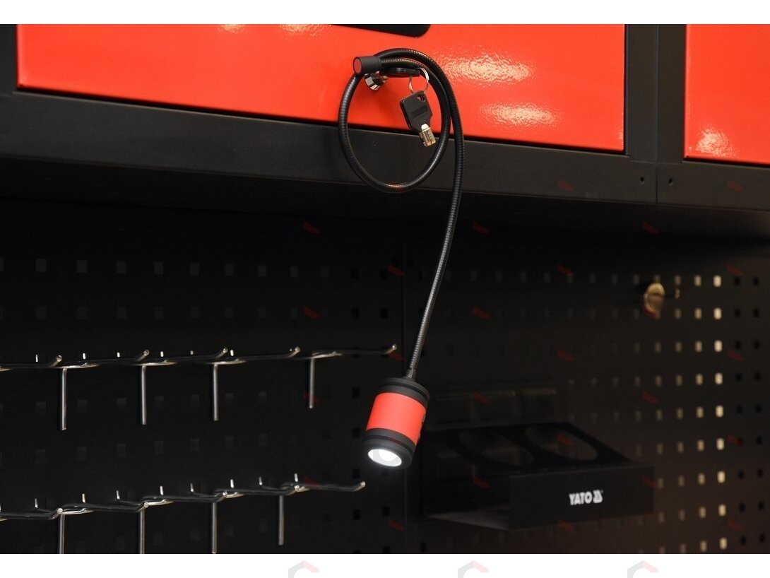 Lempa universali | įkraunama | su magnetu / lanksti | USB (YT-08516) Lempa universali | įkraunama | su magnetu / lanksti | USB (YT-08516)