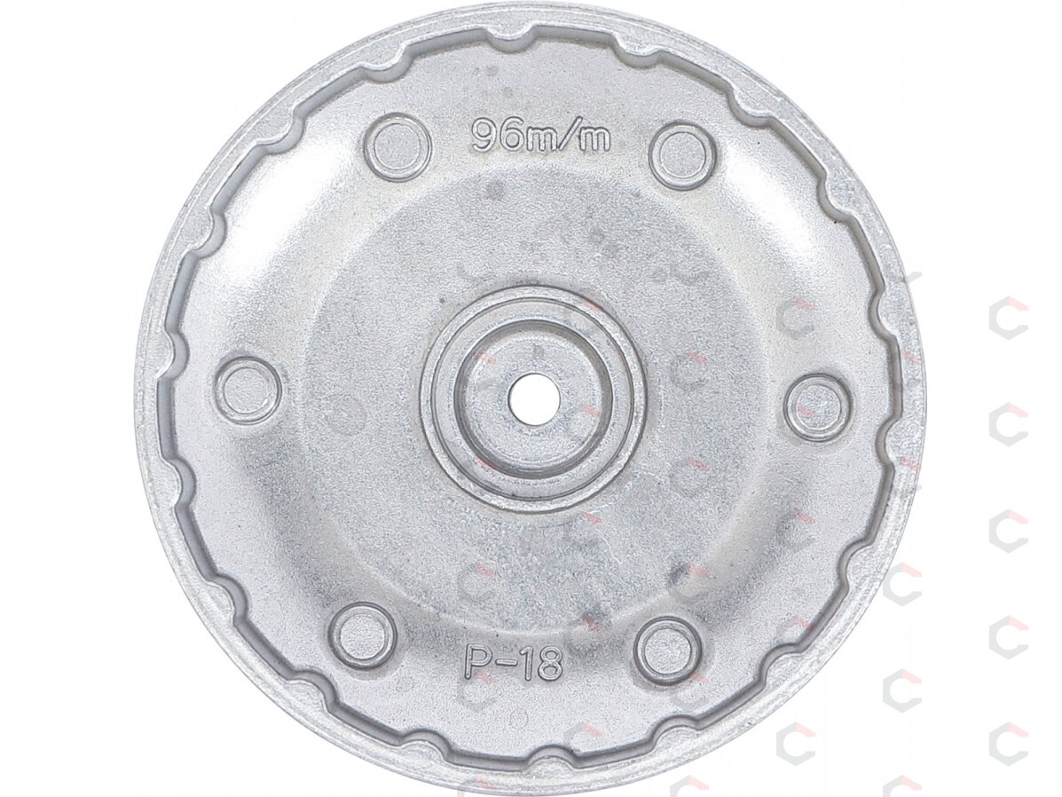 Lėkštelė tepalo filtrui | 18 kampų | Ø 96 mm | Renault DCI (9163) 1 Lėkštelė tepalo filtrui | 18 kampų | Ø 96 mm | Renault DCI (9163) 1