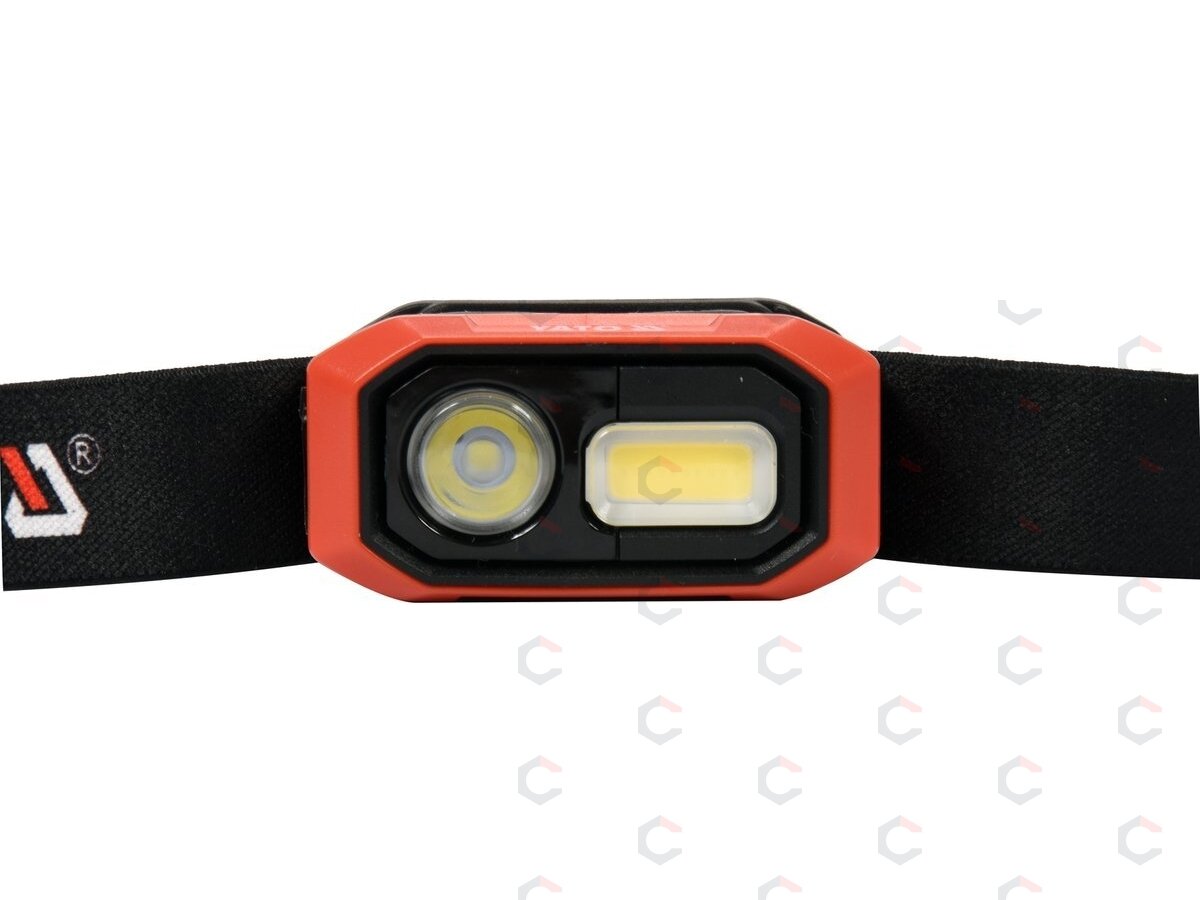 Lempa dedama ant galvos | lygus žibinto reguliavimas / judesio daviklis | 480LM AKU OSRAM LED (YT-08592) 1