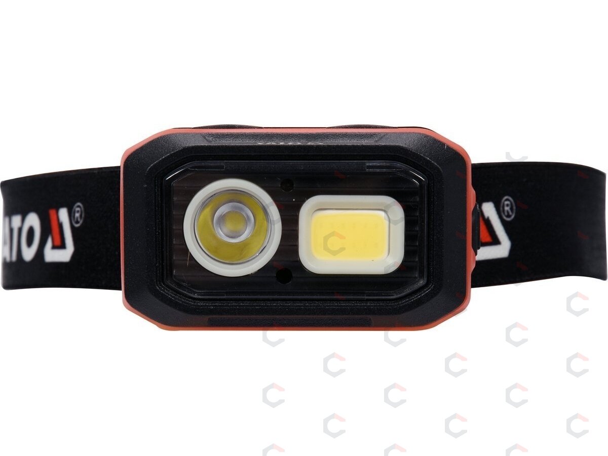 Lempa dedama ant galvos | lygus žibinto reguliavimas / judesio daviklis | 500LM AKU/3XAAA OSRAM LED (YT-08593) 1 Lempa dedama ant galvos | lygus žibinto reguliavimas / judesio daviklis | 500LM AKU/3XAAA OSRAM LED (YT-08593) 1
