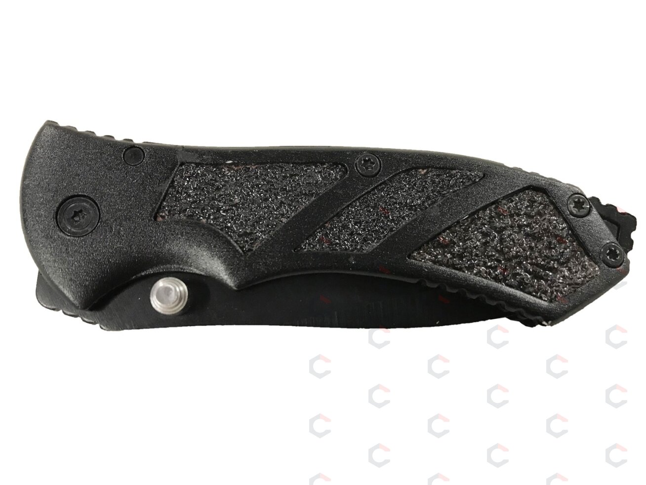 Lenktinis peilis | juoda apdaila su matine tekstūra | 16.3 cm (FK6) 1 Lenktinis peilis | juoda apdaila su matine tekstūra | 16.3 cm (FK6) 1