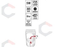 Lempa nuo vabzdžių | su ventiliatoriumi | UV-A 5W (67011) 5 Lempa nuo vabzdžių | su ventiliatoriumi | UV-A 5W (67011) 5