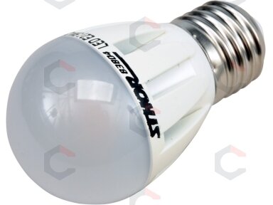 LED lemputė P45 E27 230V 5W 320LM 3000K (83804) LED lemputė P45 E27 230V 5W 320LM 3000K (83804)