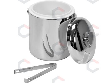 Ledų kibirėlis | su dangčiu | dvigubos sienos | 1,1 l (YG-07143) Ledų kibirėlis | su dangčiu | dvigubos sienos | 1,1 l (YG-07143)