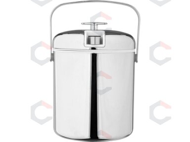 Ledų kibirėlis | su dangčiu | dvigubos sienos | 1,1 l (YG-07143) Ledų kibirėlis | su dangčiu | dvigubos sienos | 1,1 l (YG-07143)