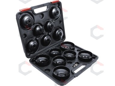 Lėkštelių rinkinys tepalo filtrui | 10 mm (3/8") | 14 vnt. (91036)