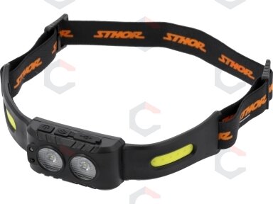 Akumuliatorinis galvos žibintas | 200 lm | judesio jutiklis | USB-C | Sthor (88682)