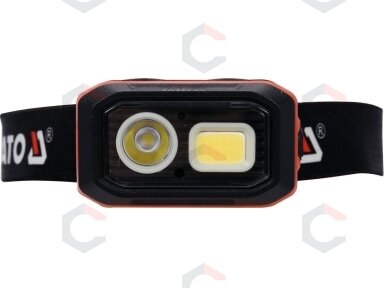Lempa dedama ant galvos | lygus žibinto reguliavimas / judesio daviklis | 500LM AKU/3XAAA OSRAM LED (YT-08593) Lempa dedama ant galvos | lygus žibinto reguliavimas / judesio daviklis | 500LM AKU/3XAAA OSRAM LED (YT-08593)