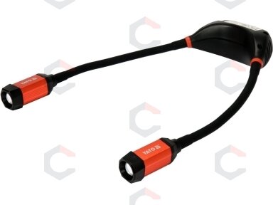 Lempa dedama ant kaklo | lanksti | lygus šviesos reguliavimas | USB / AKU 300LM (YT-08599) Lempa dedama ant kaklo | lanksti | lygus šviesos reguliavimas | USB / AKU 300LM (YT-08599)