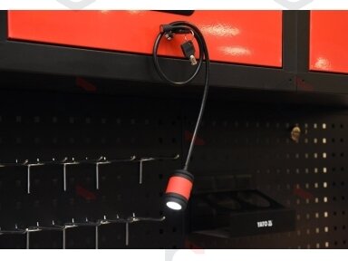 Lempa universali | įkraunama | su magnetu / lanksti | USB (YT-08516) Lempa universali | įkraunama | su magnetu / lanksti | USB (YT-08516)