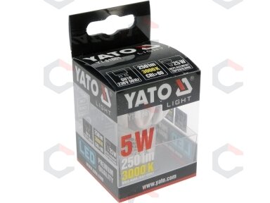 Lemputė LED GU10 230V 5W 250LM WW (YT-81861) Lemputė LED GU10 230V 5W 250LM WW (YT-81861)