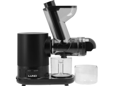 Lėtaeigė sulčiaspaudė LUND | 150 W | 70 mm anga | 0,5 l indai (67844) Lėtaeigė sulčiaspaudė LUND | 150 W | 70 mm anga | 0,5 l indai (67844)