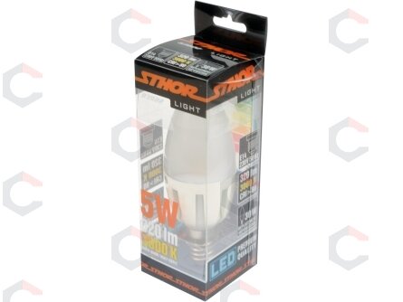 LED lemputė C37 E14 230V 5W 320LM 3000K (83822) 2 LED lemputė C37 E14 230V 5W 320LM 3000K (83822) 2